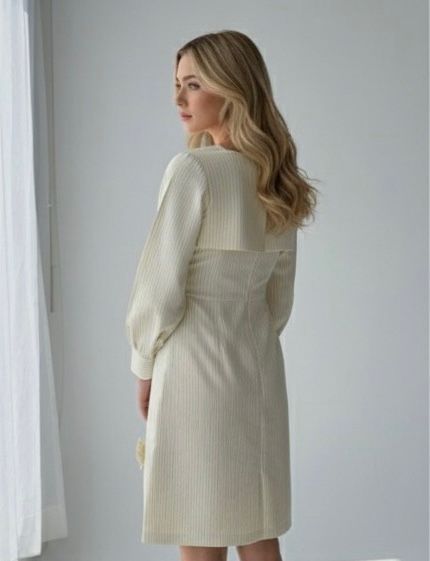 Bellanoon Signature Stripe Bow Dress - Image 5